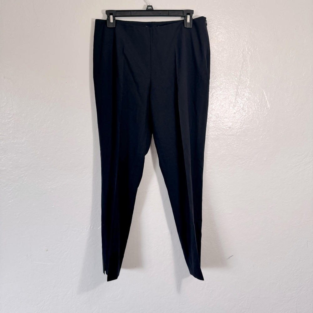 ***Lafayette 148 Contemporary Wool Stretch Santon Pant New
